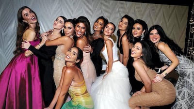 Influencer Rania Fawaz's wedding on Thursday, December 12, saw the “it” crowd of the Arab world come together. Instagram/ @raniafawazz