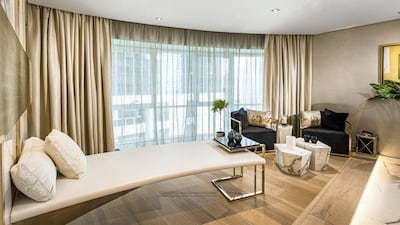 The apartment is spread over a fairly generous 7,107 sq ft.