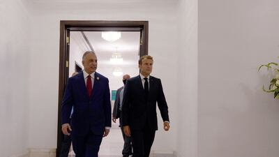 The aim of the visit is to 'support Iraq and Iraqi people'. Reuters