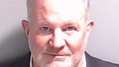 Republican poll watcher Scott Hall. Reuters