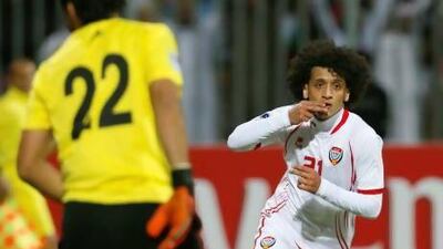 UAE's Omar Abdulrahman is at the crossroads. Tariq AlAli / Reuters