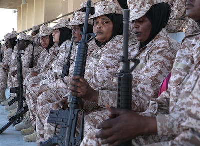 Trainees in the latest class have been drawn from 15 countries. Victor Besa / The National