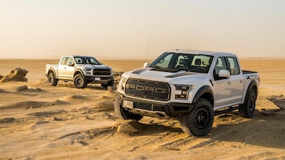 Ford will release four new hybrid vehicles in the Middle East, starting with the F-150, over the next four years. Courtesy: ASDA´A Burson-Marsteller