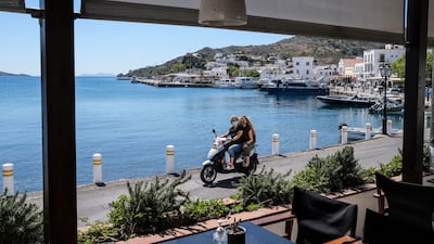 Greece was identified as a favourite for British sunseekers after the government announced travel restrictions for double vaccinated passengers would be eased. Getty Images