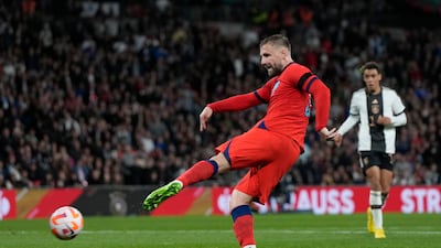 Like Shaw 7: Inch-perfect through ball to Sterling almost saw England take lead with first attempt at goal. Scuffed home shot to score England’s first goal from open play in more than 560 minutes of football. AP