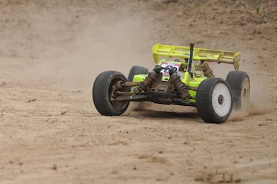 Those who prefer their driving on a smaller scale can tackle the 500 metres of custom-built remote-control car tracks. Courtesy XQuarry