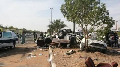 No-one in the car was wearing a seatbelt when the accident occurred, doctor says.