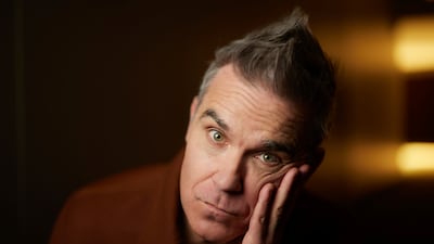 Robbie Williams, whose life story is depicted in the new film Better Man, is one of the Britain's most popular pop stars. AP