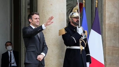 President Emmanuel Macron hopes to use France's six-month stewardship of EU meetings to push migration reforms. AP