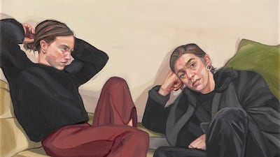 Young Artist Award winner Ania Hobson's- A Portrait of two Female Painters . Ania Hobson