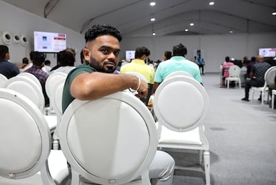 Indian software engineer Abhijeet Ahire looks forward to a fresh start as he has secured a job with the LuLu Exchange group after being duped in a job scam and living in the UAE for two years without legal documents. Victor Besa / The National