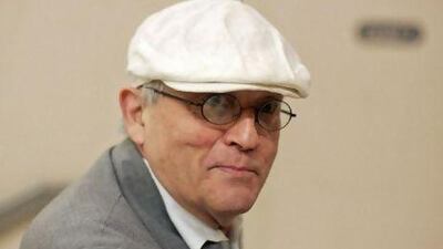 The artist David Hockney. AFP