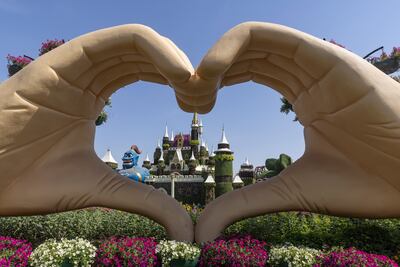 Dubai Miracle Garden opens for a new season. Antonie Robertson / The National