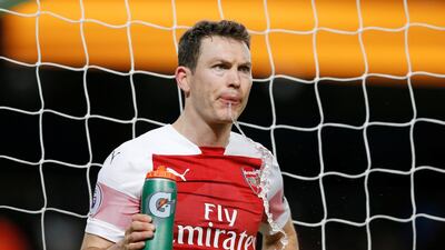 Stephan Lichtsteiner was arguably at fault for all three of Manchester City's goals on Sunday. Reuters