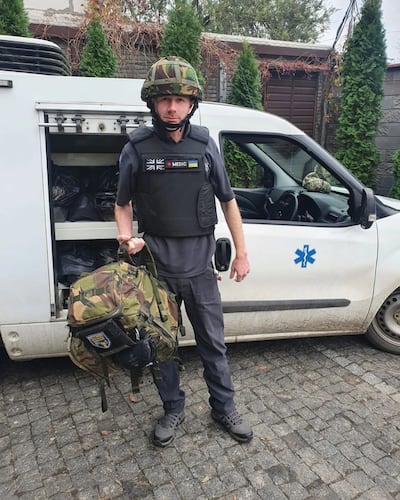 Ewan Cameron of ReactAid. Photo: ReactAid