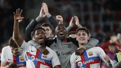 SUBS: Gavi (Christensen 74’) – 7. His main action was to block a 91st minute shot on target as the Catalans defended their lead. EPA