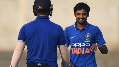 Left-arm spinner Shahbaz Nadeem is a veteran of domestic cricket in India. AFP