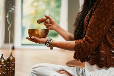 Sound healing sessions can take in Tibetan singing bowls, gongs, chimes, hand percussion, flutes and rainsticks. Photo: Conscious Design / Unsplash