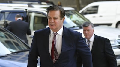 Paul Manafort was found guilty on eight charges of tax and bank fraud and the judge declared a mistrial on 10 other counts. AFP. File photo.