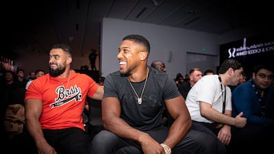 Britain's former heavyweight world champion Anthony Joshua.