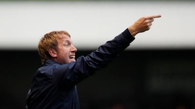 Graham Potter is set for his first season in the Premier League as Brighton & Hove Albion manager. Reuters