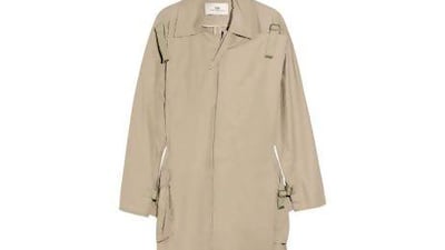 DAY Birger et Mikkelsen Day Utility oversized cotton-blend cape. Courtesy Net-a-Porter