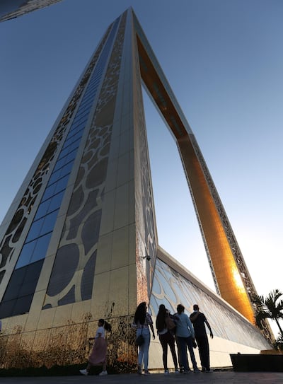 The Dubai Frame was named the largest building in a shape of a picture frame on May 9, 2019
