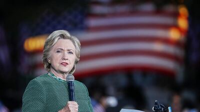 The global markets tend to move in sync with the likelihood of a Hillary Clinton victory in the American presidential election. Erik S Lesser / EPA