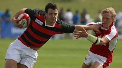 The Dubai Rugby Sevens kicked off yesterday with the teams Sporting Chance Foundation and Stefans Adidas BHF battling it out.