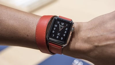 The Apple Watch Hermes. David Paul Morris / Bloomberg