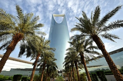 The Four Seasons Hotel Riyadh spans 11 floors in the famous Kingdom Tower. Photo: Four Seasons
