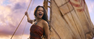 Catherine Laga'aia in Moana. Photo: Disney Enterprises