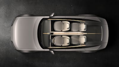 The interior of the Jaguar Type 01. Photo: Jaguar Land Rover