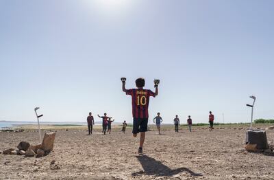 Baghdad Messi by Sahim Omar Kalifa. Photo: Bram Goots