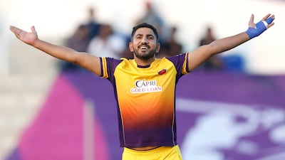 Junaid Siddique secured a life-changing sum of money when he signed for Sharjah Warriorz at the ILT20’s first auction earlier this year. photo: ILT20