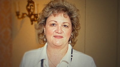 Sharon Causse was Thomas Randolph's sixth wife. Photo: Netflix