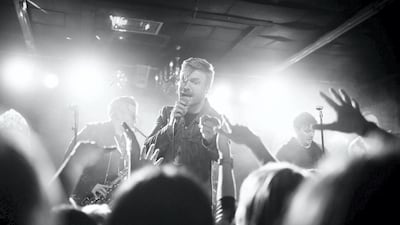 Chris Crabb performs with his band, The Strike. Courtesy Qs Bar and Lounge