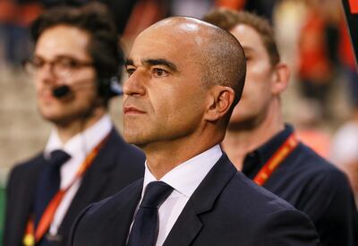 Roberto Martinez led Belgium to third place at the 2018 World Cup. EPA