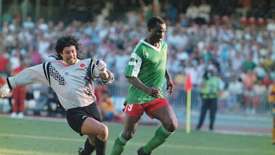 Rene Higuita: Colombia v Cameroon, 1990 World Cup: Higuita's eight goals for his country may be more than some established strikers ever manage for their country, but the eccentric keeper cost them a few, too. On one of his famous walkabouts, he coughed up possession to Roger Milla, the old man of Cameroon, who subsequently scored a last-minute winner to knock Colombia out of the 1990 World Cup. Cue one of the World Cup's great celebrations. Getty Images