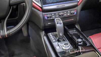 The Ribelle logo is prominent on the central console. Antonie Robertson / The National