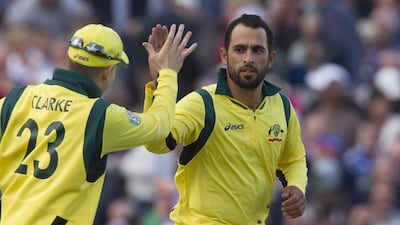 Fawad Ahmed sought asylum in Australia in 2010 and has now been included in their squad for this summer's Ashes series. Jon Super / AP Photo