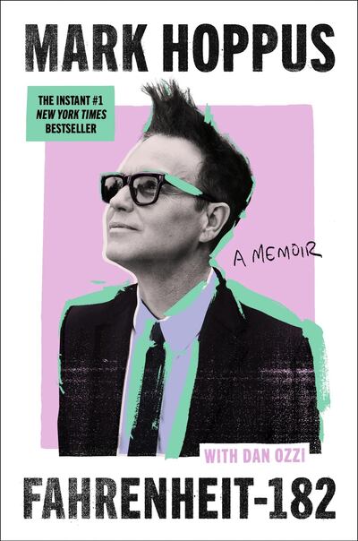 Bassist Mark Hoppus's memoir follows his brush with mortality after his 2021 cancer diagnosis. Photo: Dey Street Books