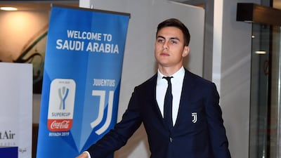 Paulo Dybala of Juventus went to Riyadh in Saudi Arabia in December for the Italian Supercup match against Lazio. Here's a reminder. Getty Images