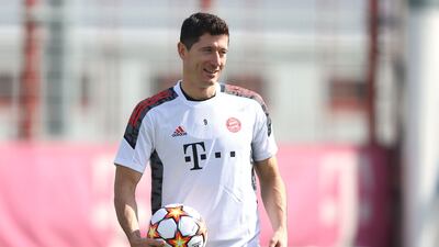Bayern's Robert Lewandowski. Getty