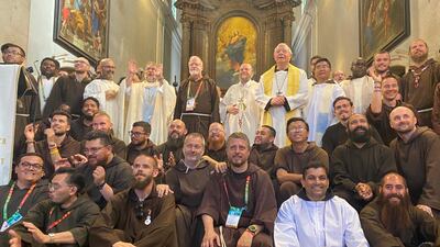 Pope Francis's message of inclusion, love and fearlessness touched priests and volunteers who travelled to Lisbon to hear him speak. Photo: Apostolic Vicariate of Southern Arabia
