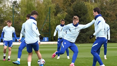 Kai Havertz, Timo Werner and Ben Chilwell tune up for Fulham. Getty