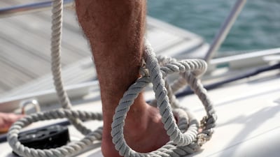 Sailing teaches you all sorts of useful skills, says Marie Byrne. Chris Whiteoak / The National