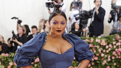 Model Paloma Elsesser arrives at the 2019 Met Gala in New York on May 6. EPA