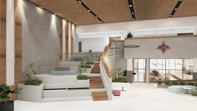 A rendering of the campus.