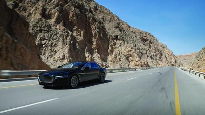 The new Aston Martin Lagonda will only be available in the Middle East to privately invited customers. Courtesy Aston Martin